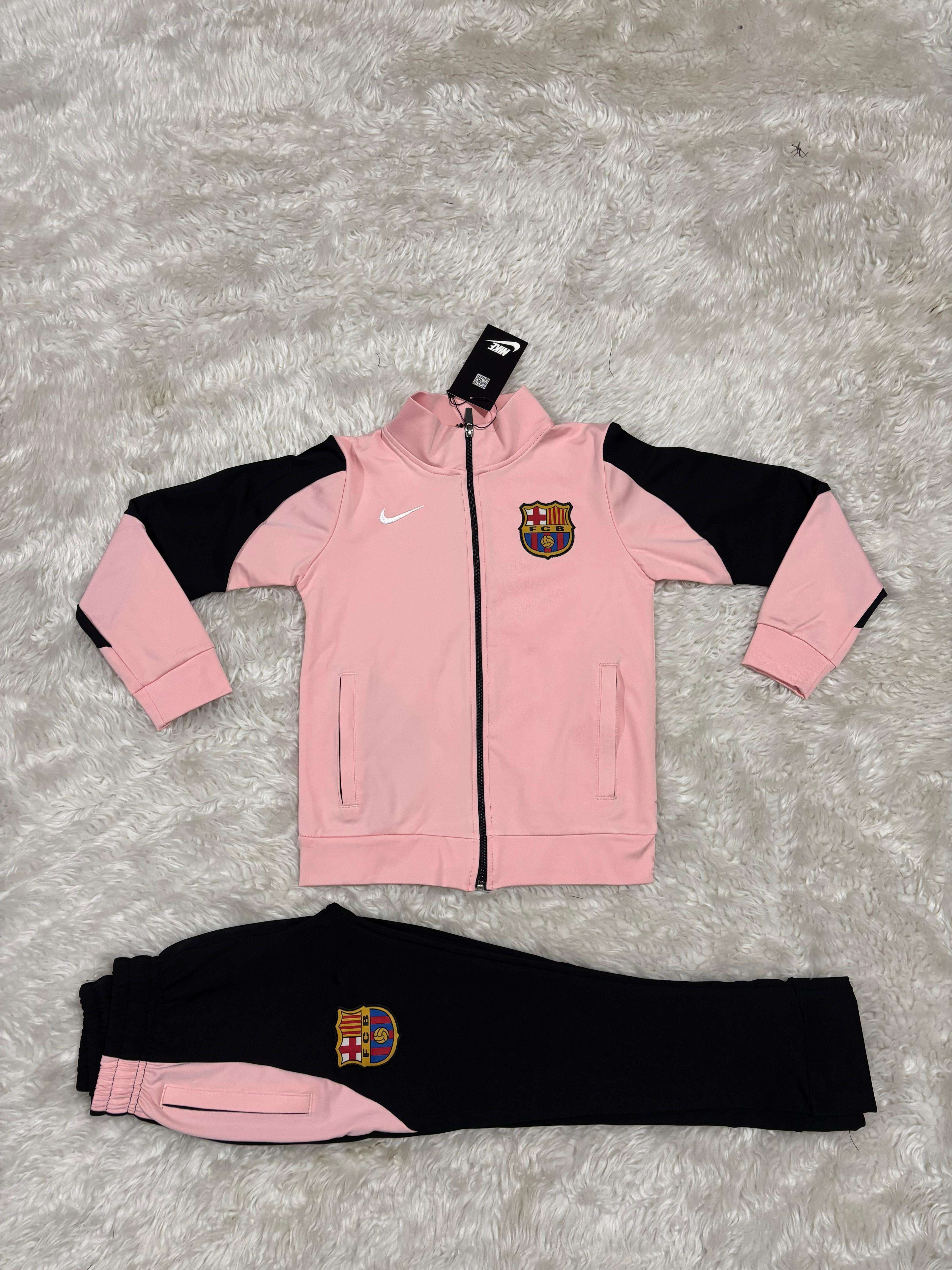Barcelona Pembe Eşofman Takımı